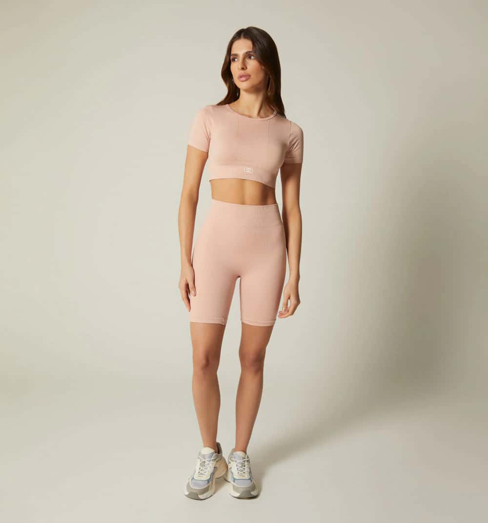 Blusa manga corta deportiva