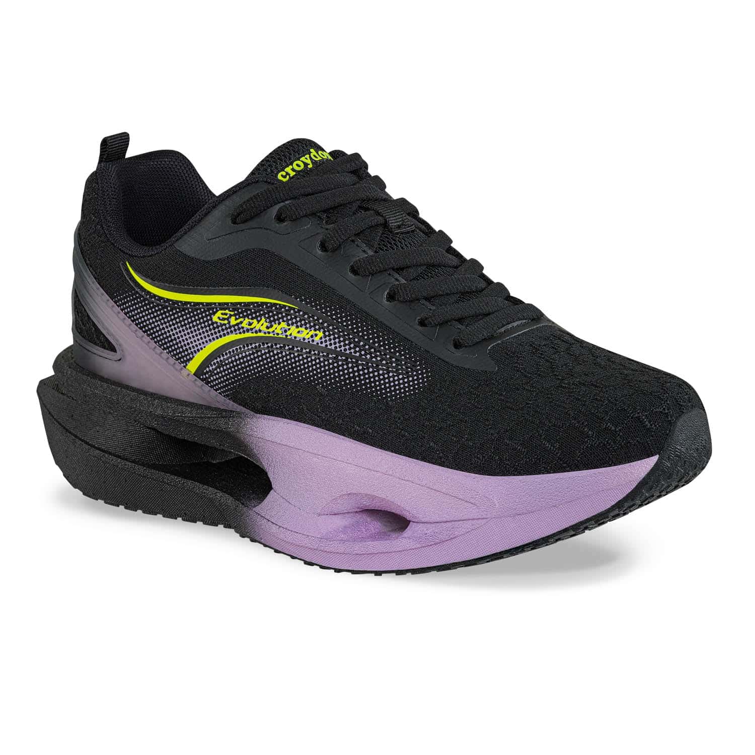 Tenis Running Talod Negro Croydon Para Mujer