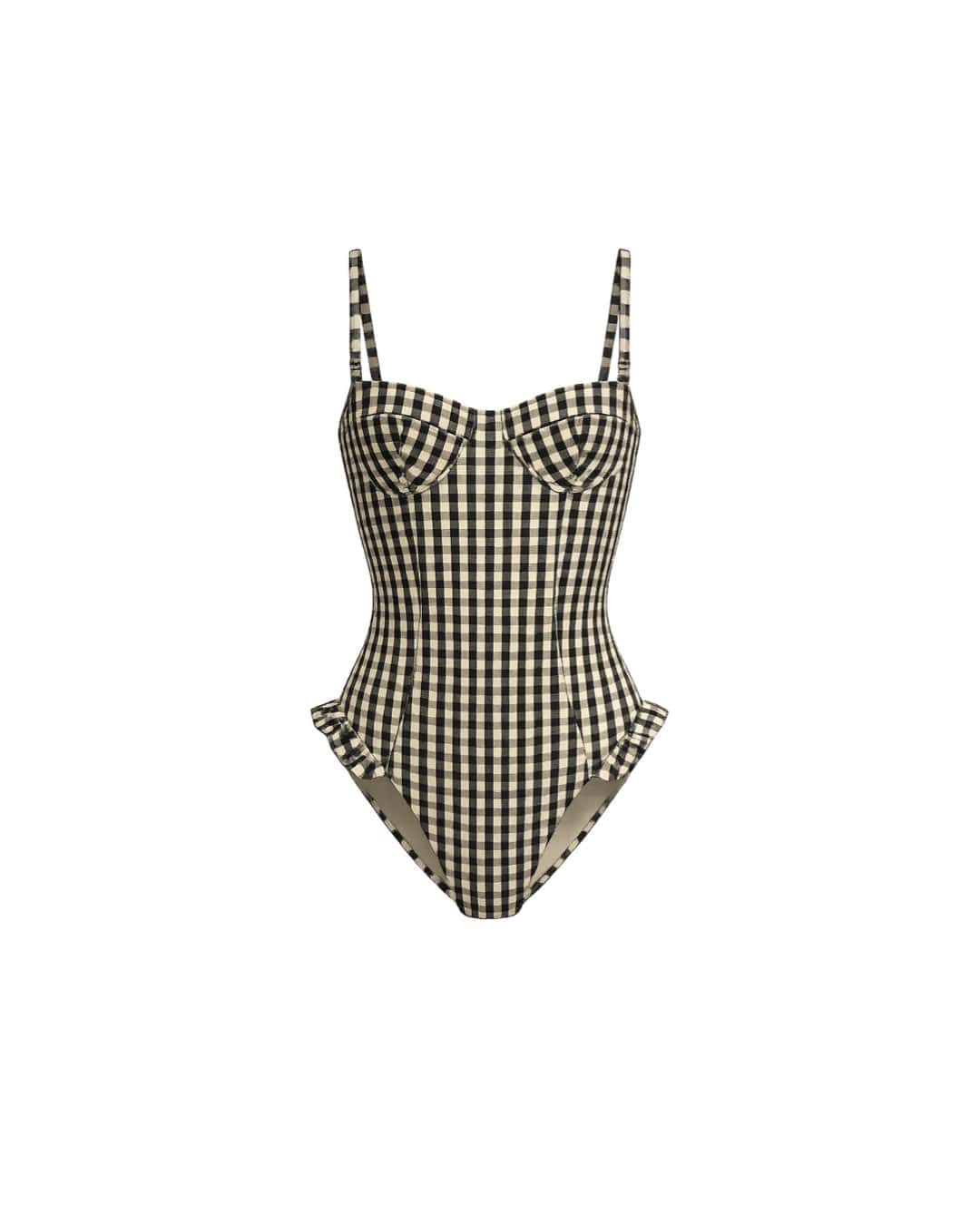 NIKKI ONE PIECE - BLACK GINGHAM - miniatura 2