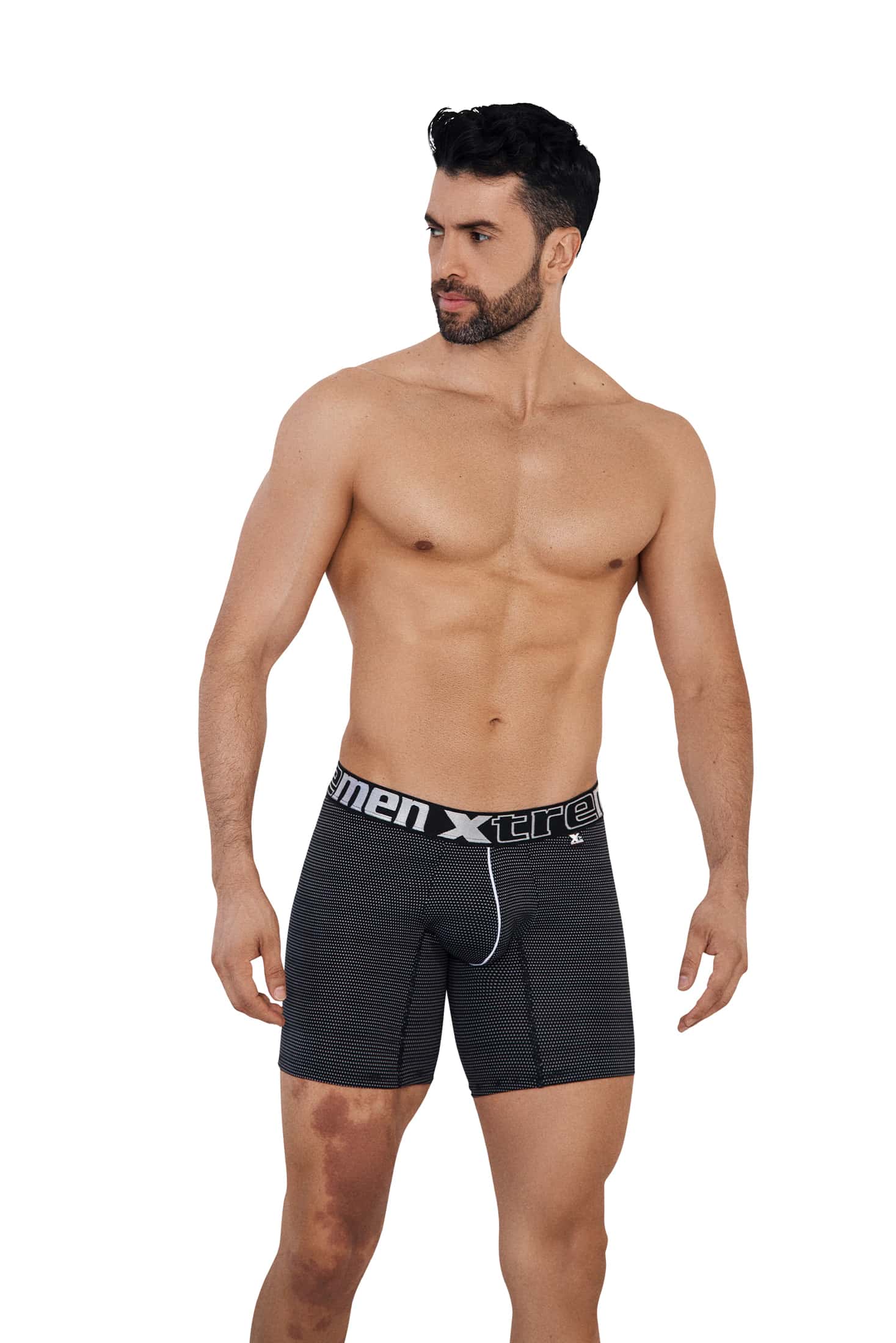 BOXER CLASICO FULL MICROFIBRA NEGRO