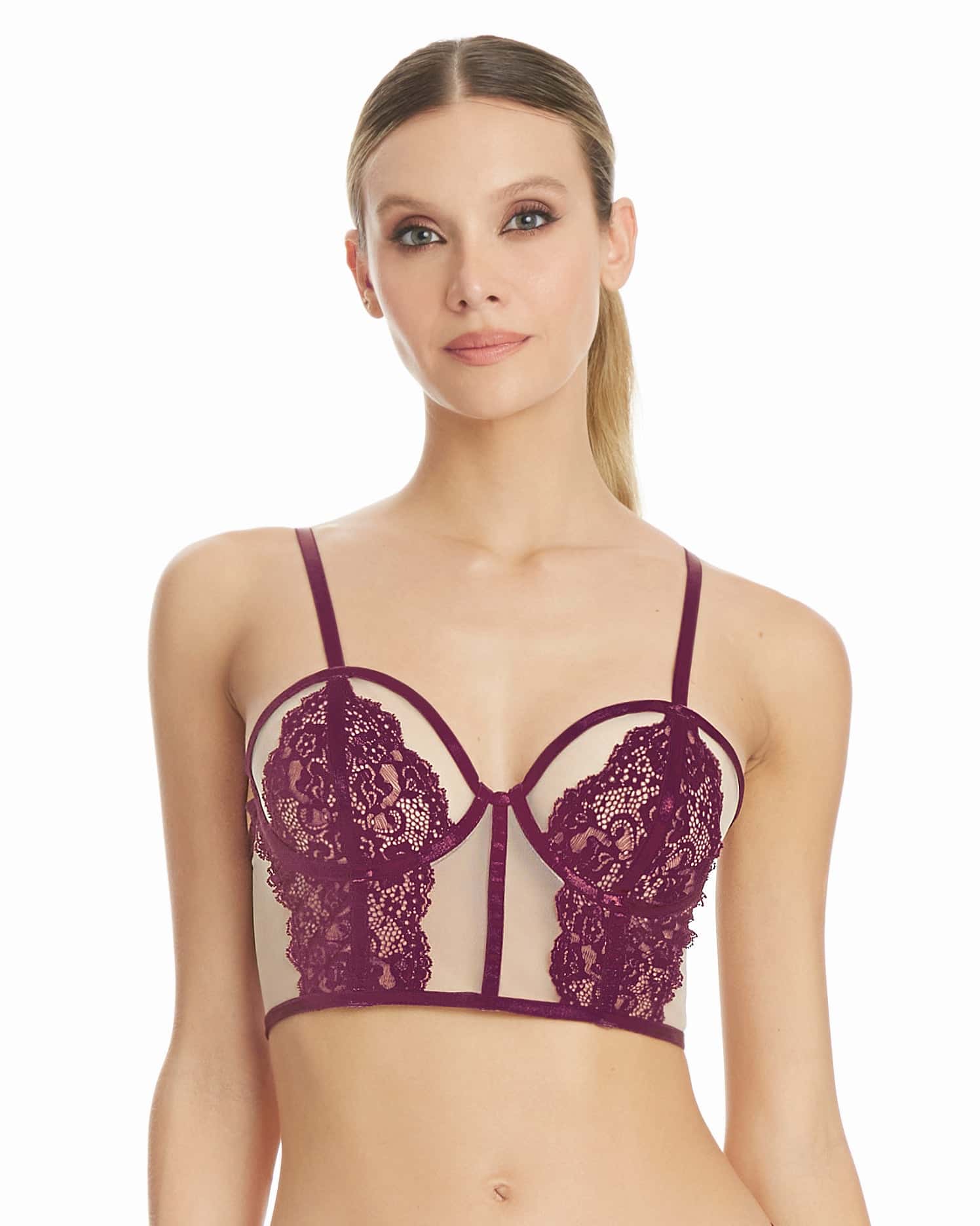 Bralette en encaje - Tipo corset