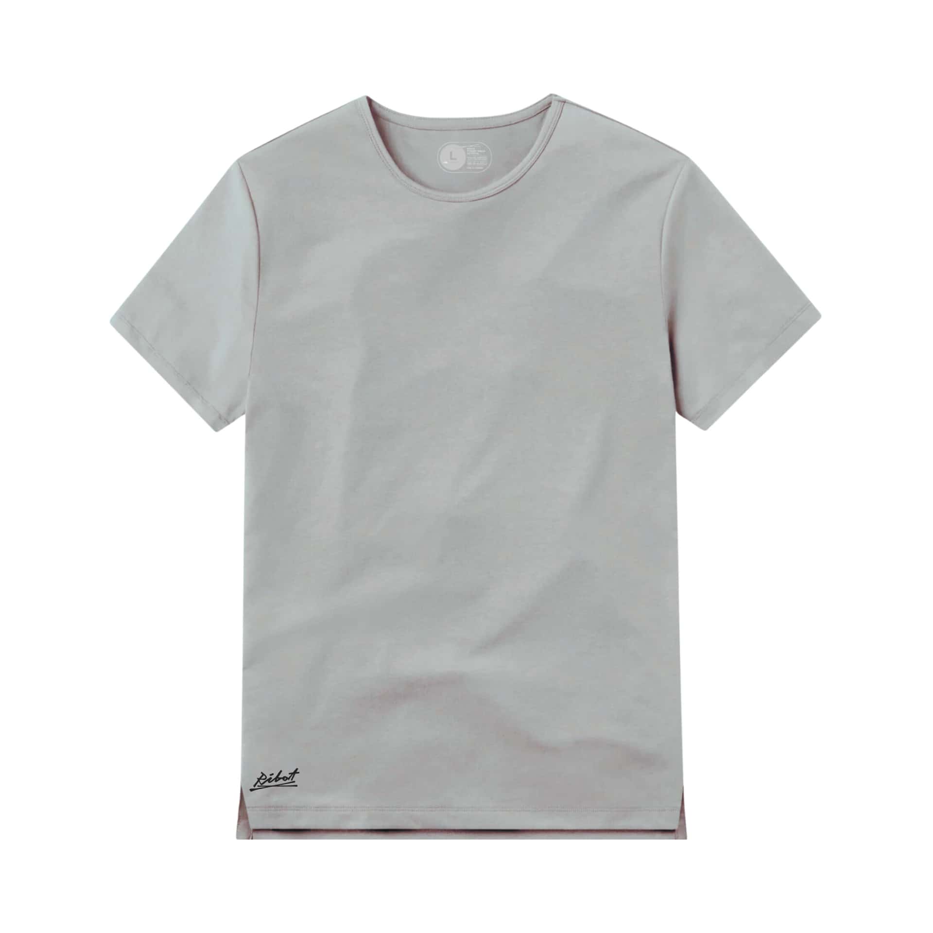 Camiseta Básica Square Gris Claro