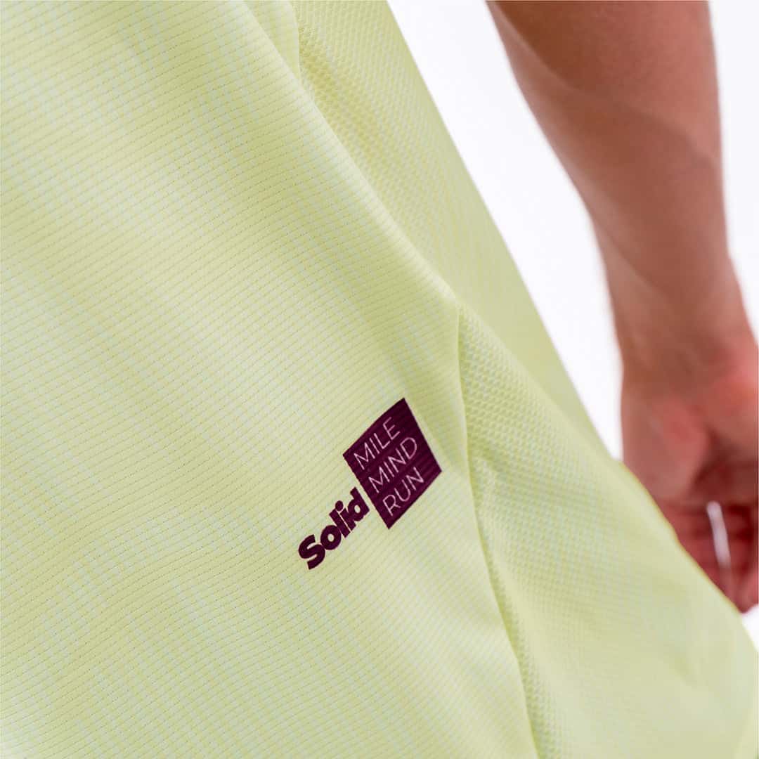 CAMISETA RUNNING MANGA CORTA PRO 405 AMARILLO PARA HOMBRE - miniatura 5