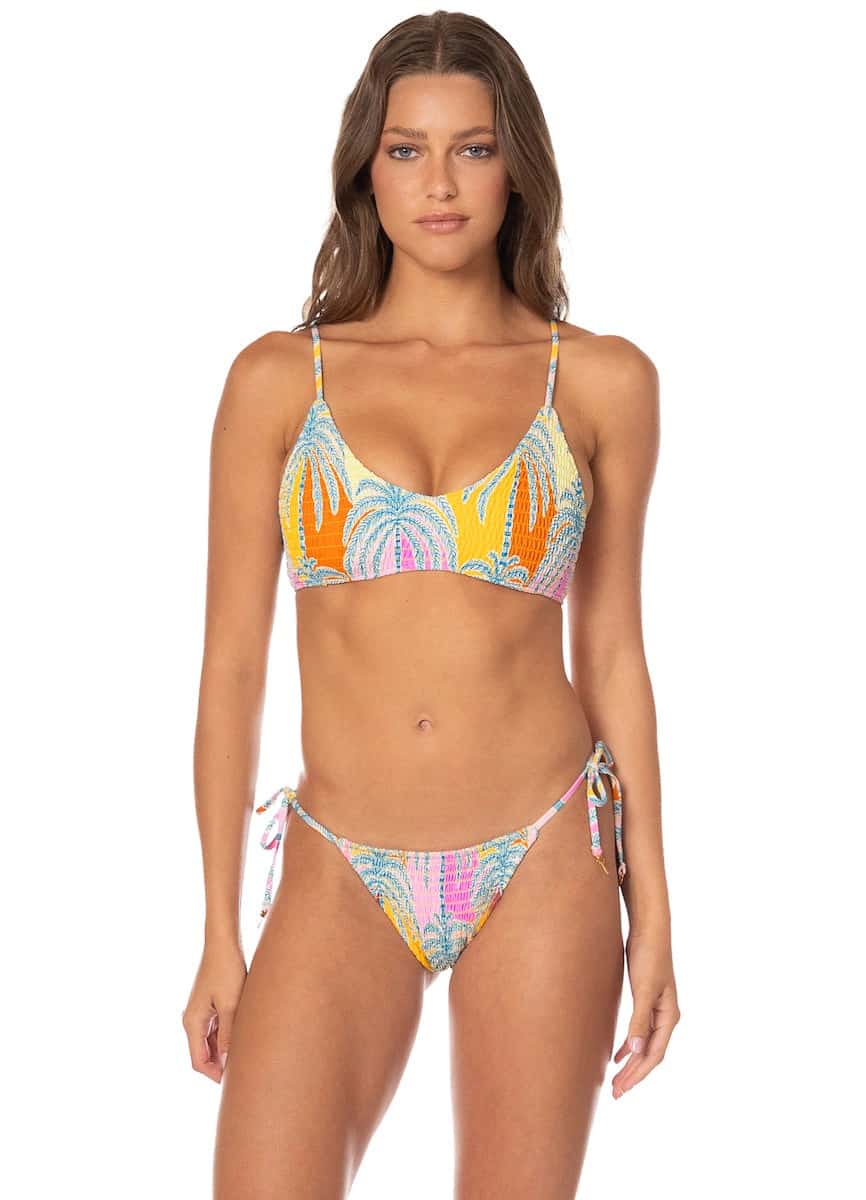 Maaji Jungle Whisper Liberties Classic Bralette Bikini Top