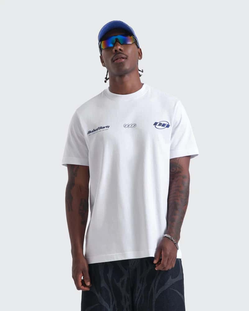 Camiseta Blanca Regular Rebel Born - miniatura 2