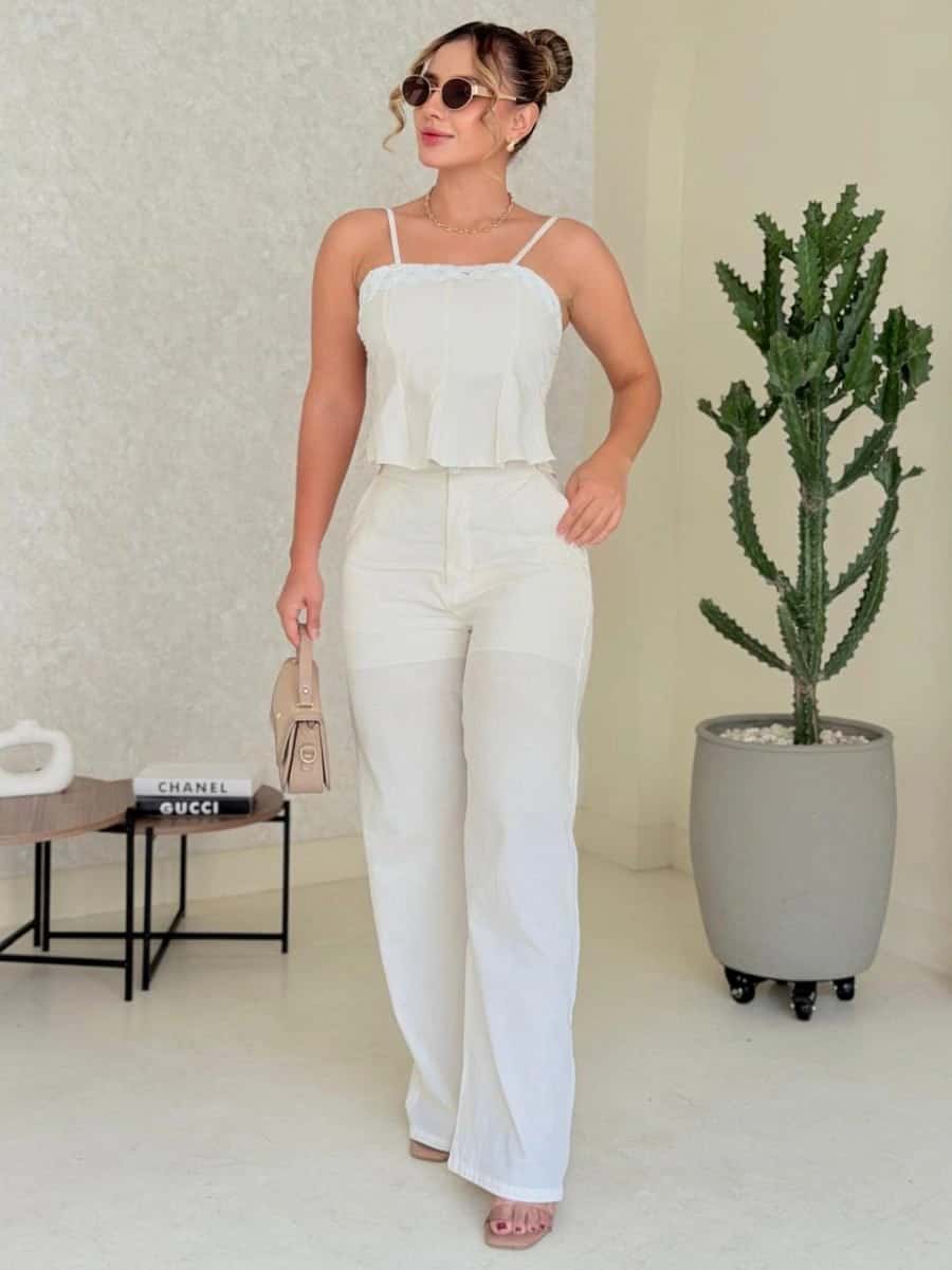 Set  pantalon Dubai (crudo)