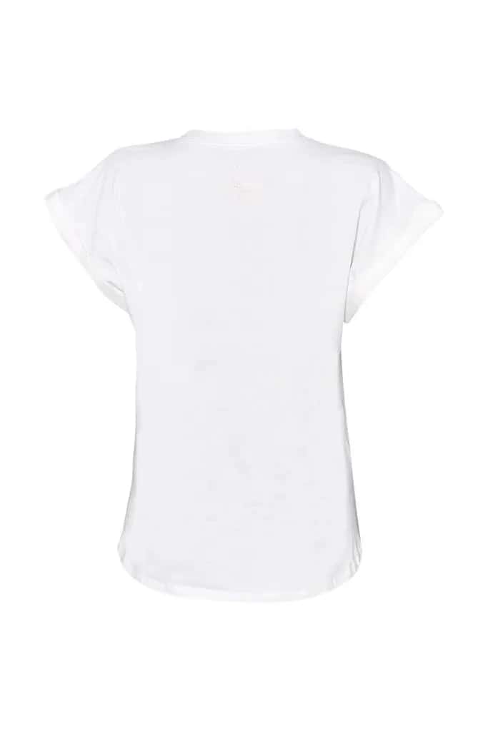 Camiseta Petalos de Papel Blanco - miniatura 2