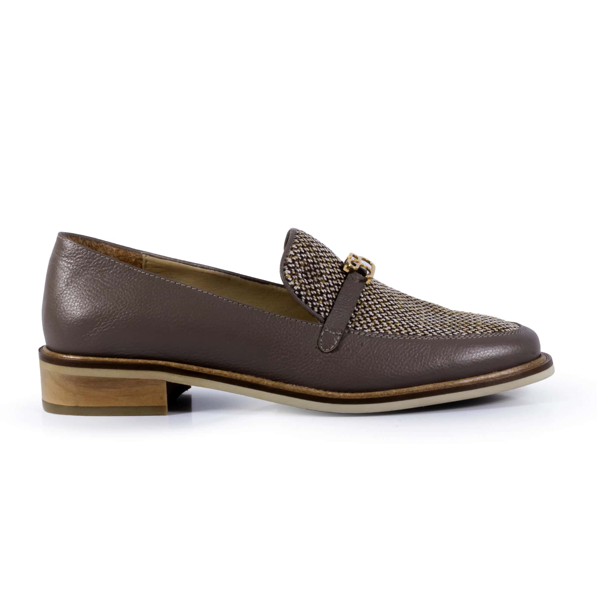 "AZALEA" MOCASÍN en CUERO