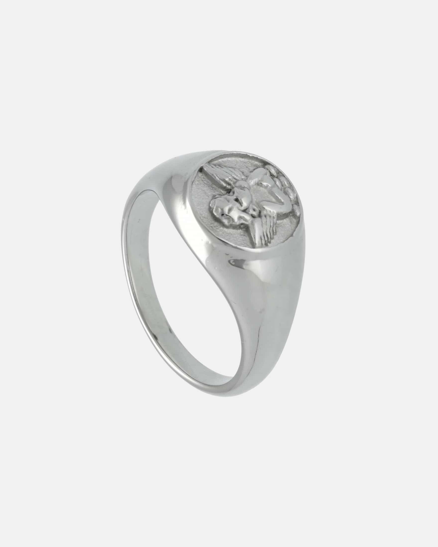 Anillo Ángel Plateado