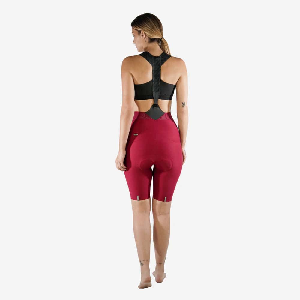 PANTALONETA CICLISMO TOSCANA 2.0 TERRACOTA PARA MUJER - miniatura 2