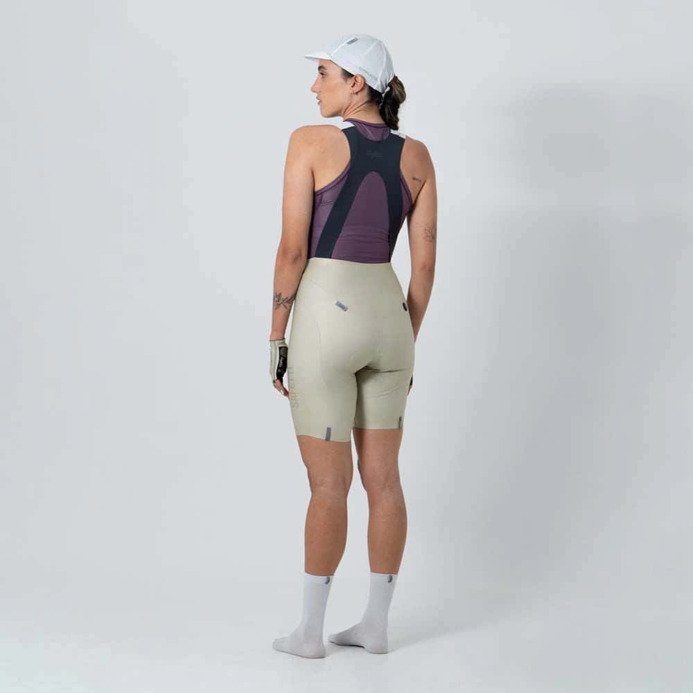 PANTALONETA CICLISMO GIRONA COLORS NEVADA PARA MUJER - miniatura 2