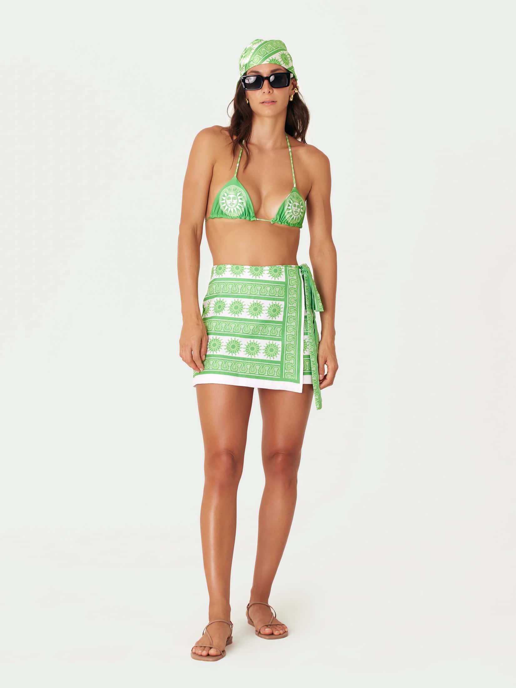 Top De Bikini Goza - Verde