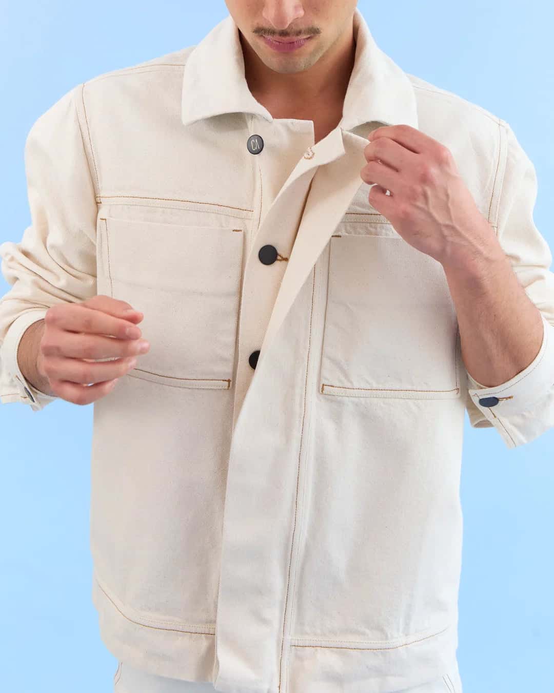CHAQUETA SAMBA MARFIL - miniatura 2