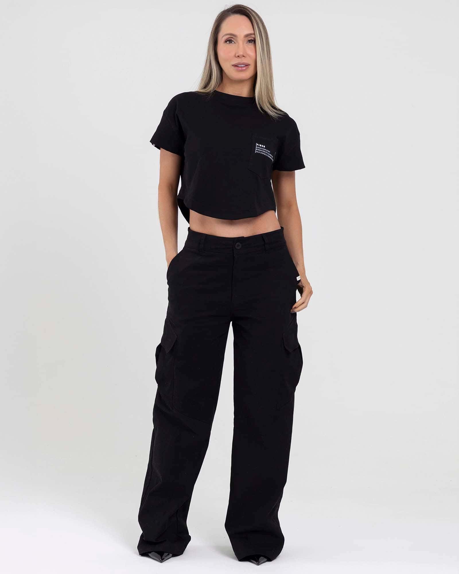 Cargo pant negro new dawn FIBER
