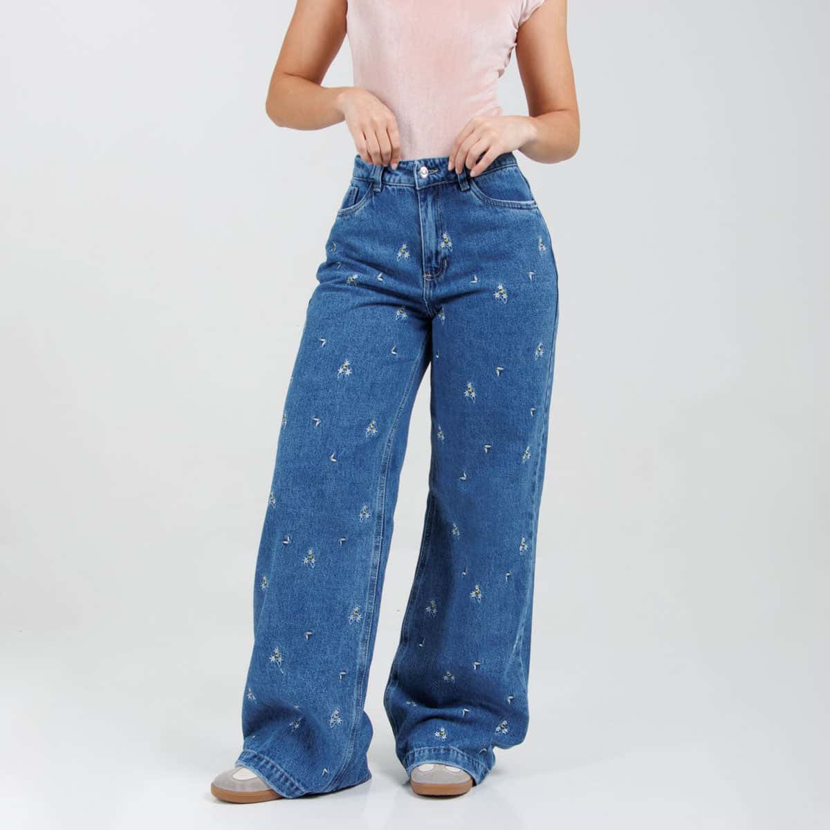 Jean Wide Leg Rigido Ax-3120  Premium