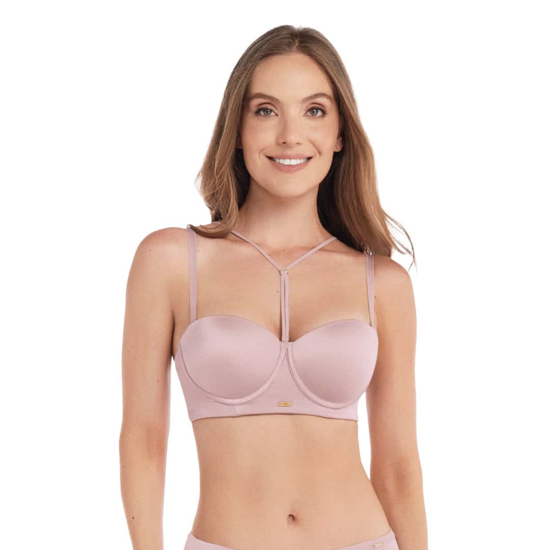 BRASIER STRAPLESS CON CARGADERA MULTIFUNCIONAL