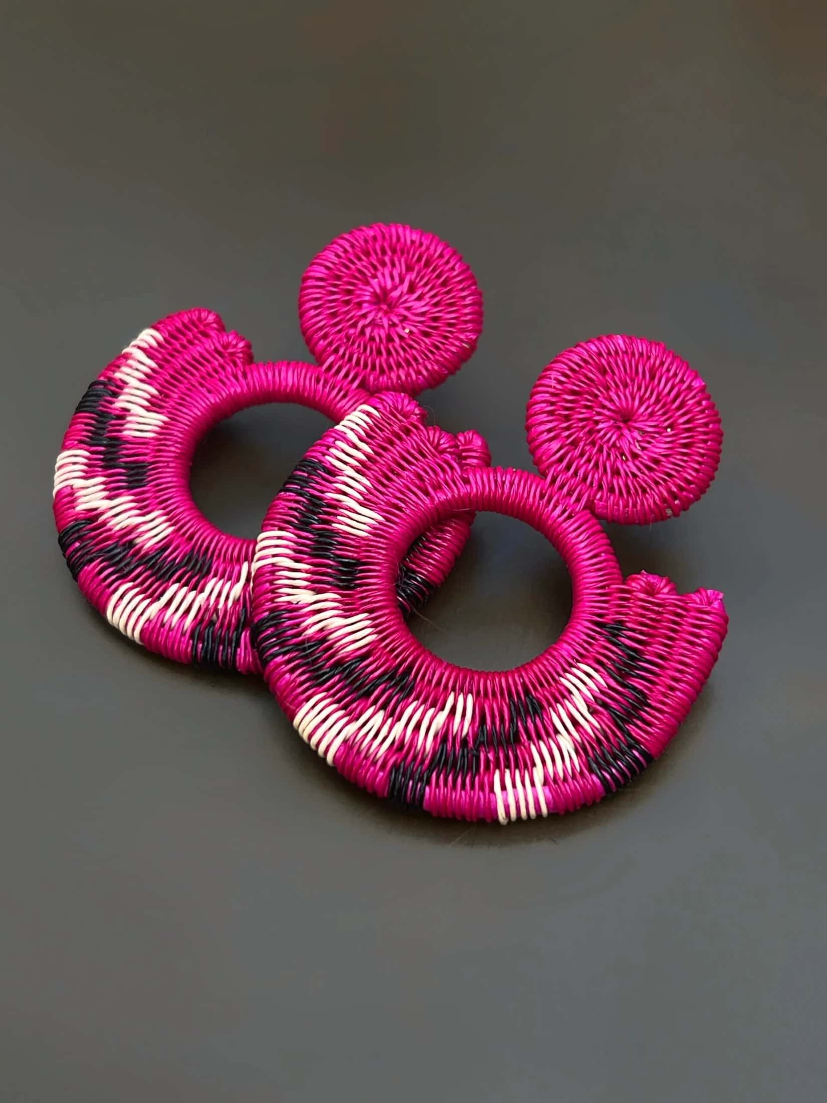 Aretes Werregue abanico - miniatura 2