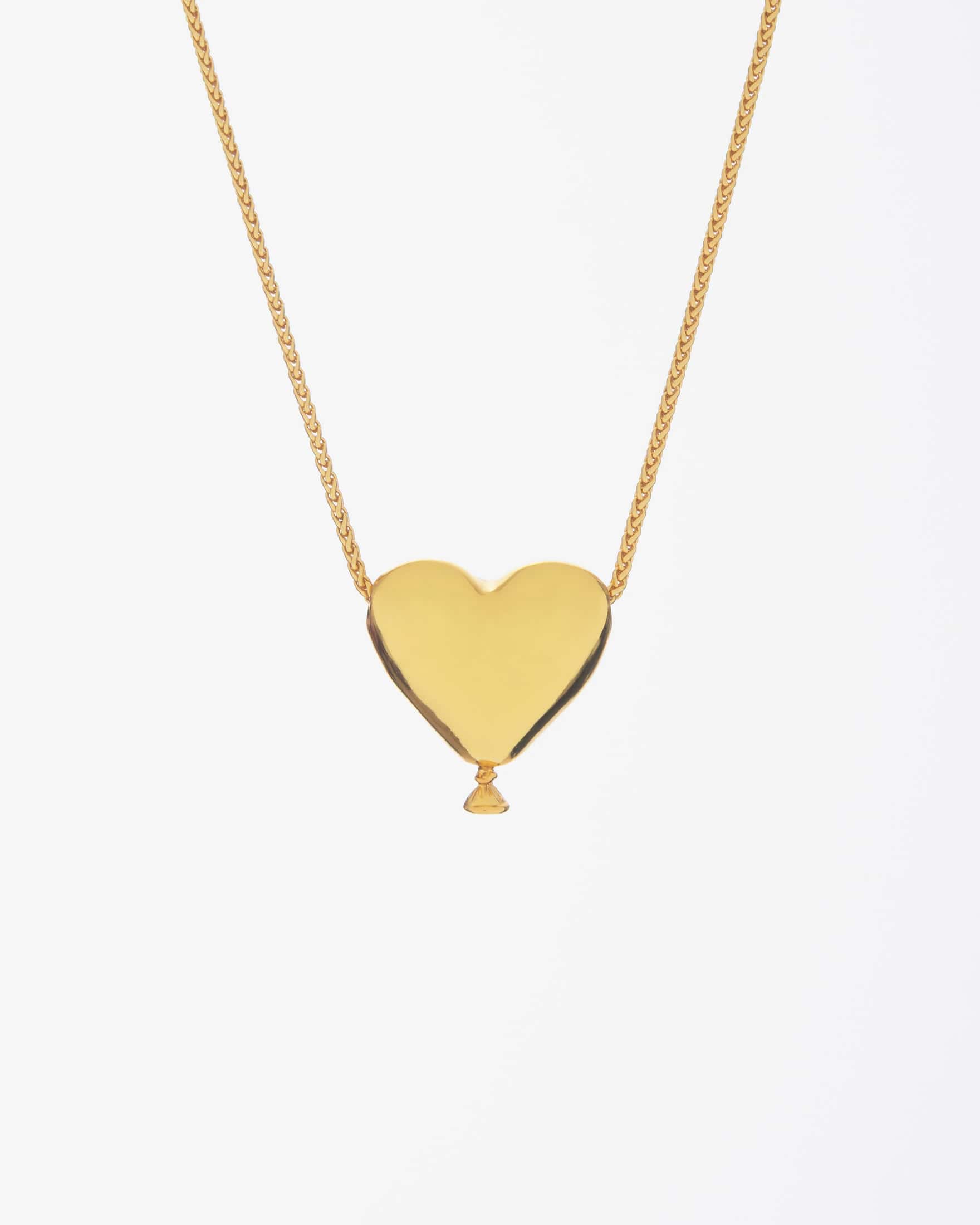 Collar Maxi Corazón + Aretes