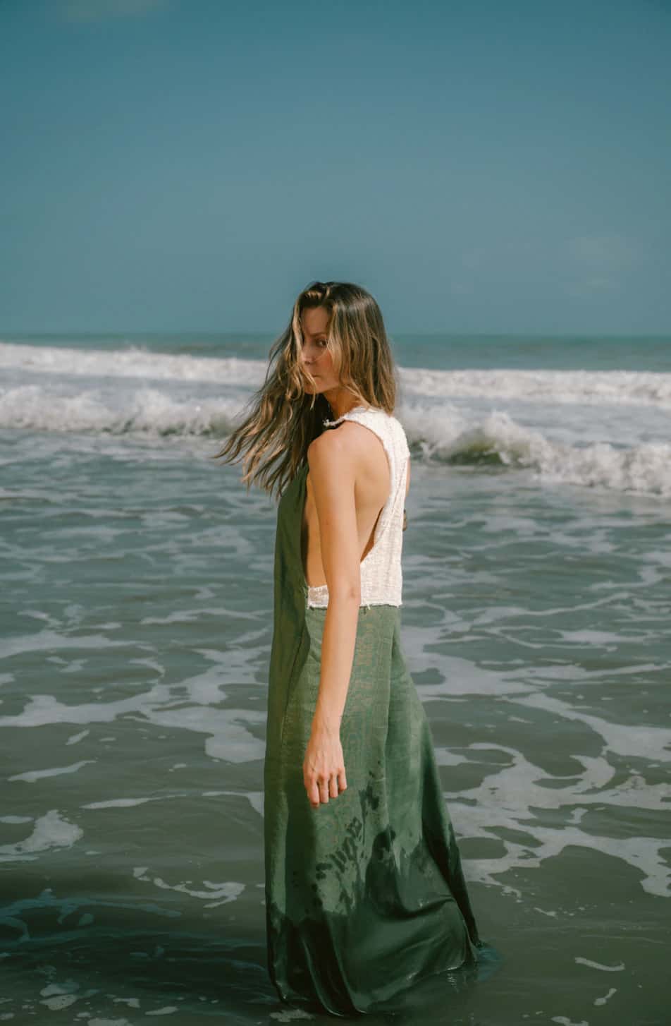 Playa Grande Rolled Back Dress