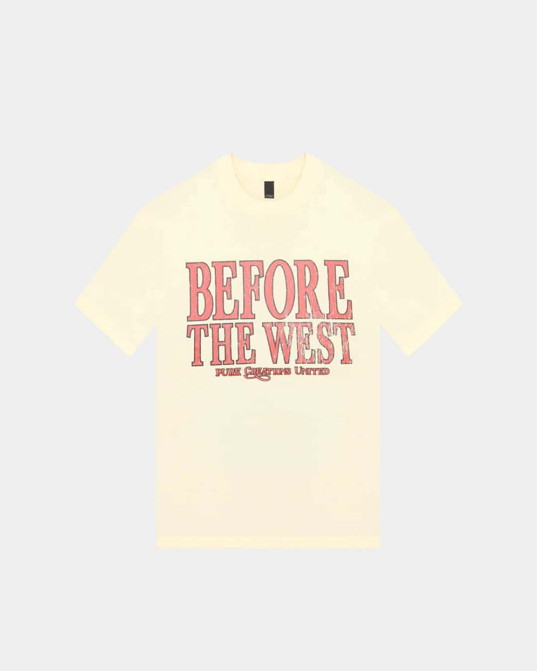 BEFORE THE WEST VANILLA T-SHIRT