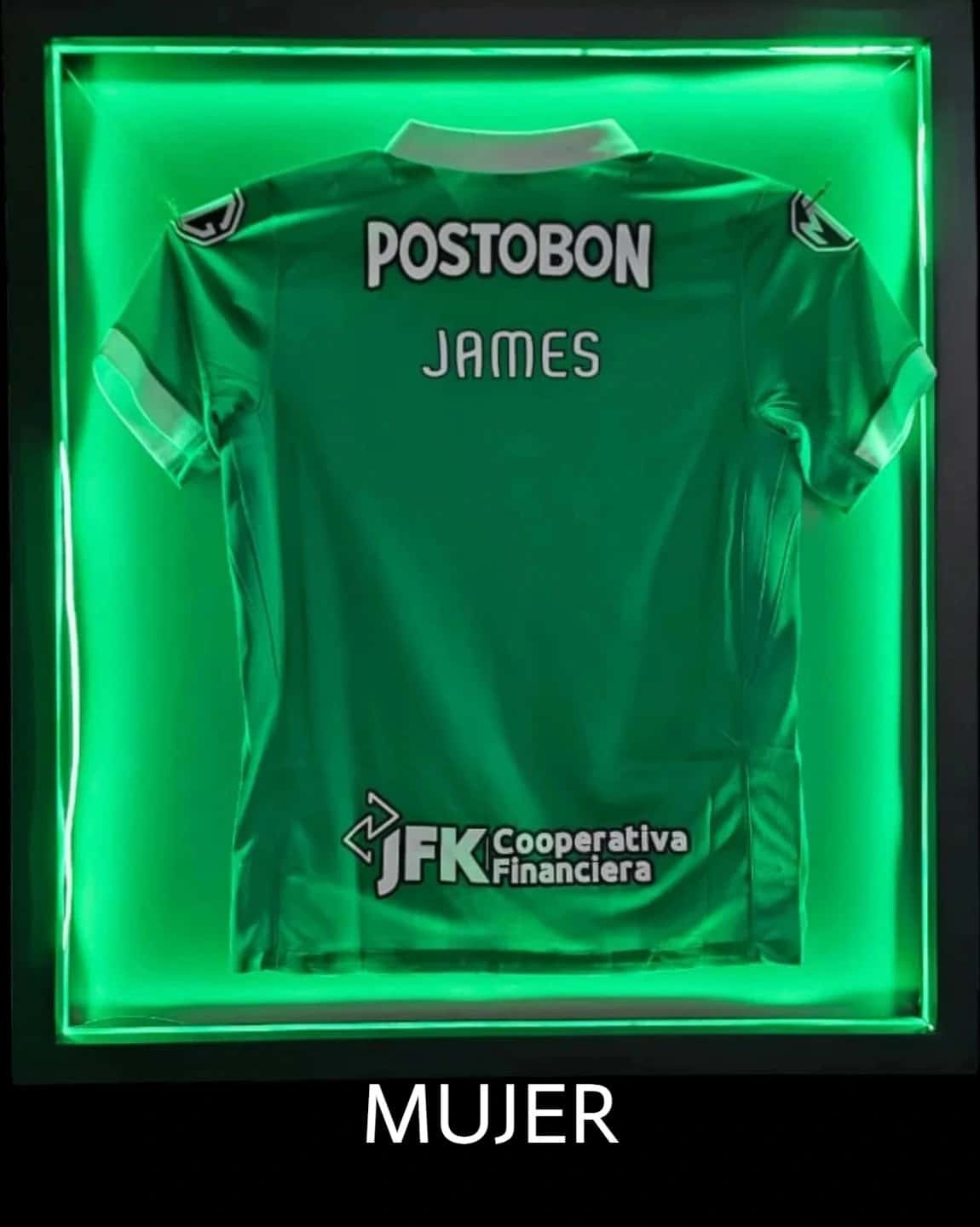 CAMISETA OFICIAL LOCAL MUJER ATLÉTICO NACIONAL NIKE 2026 - JAMES