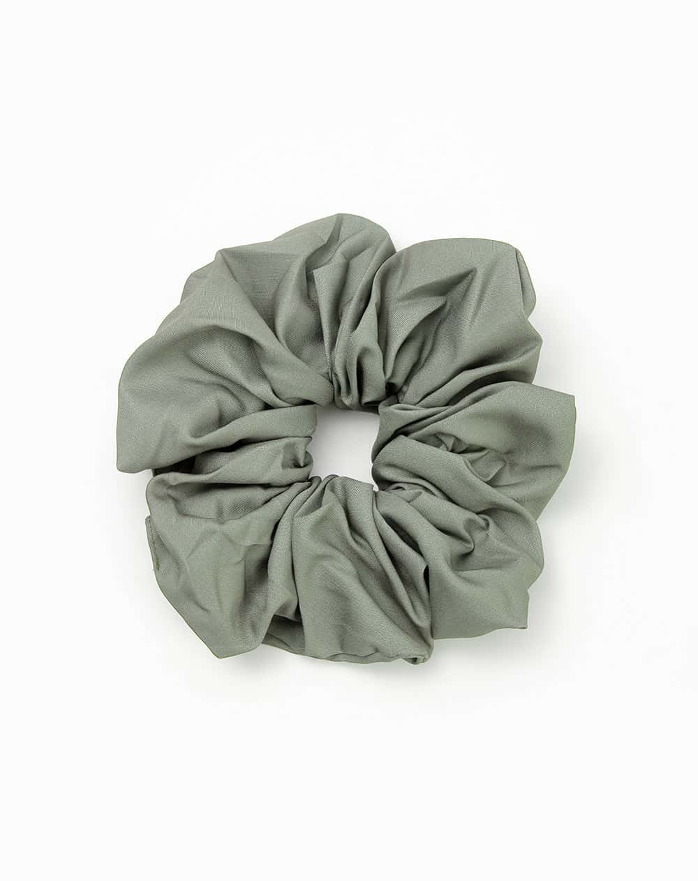 Scrunchie para el cabello verde mujer