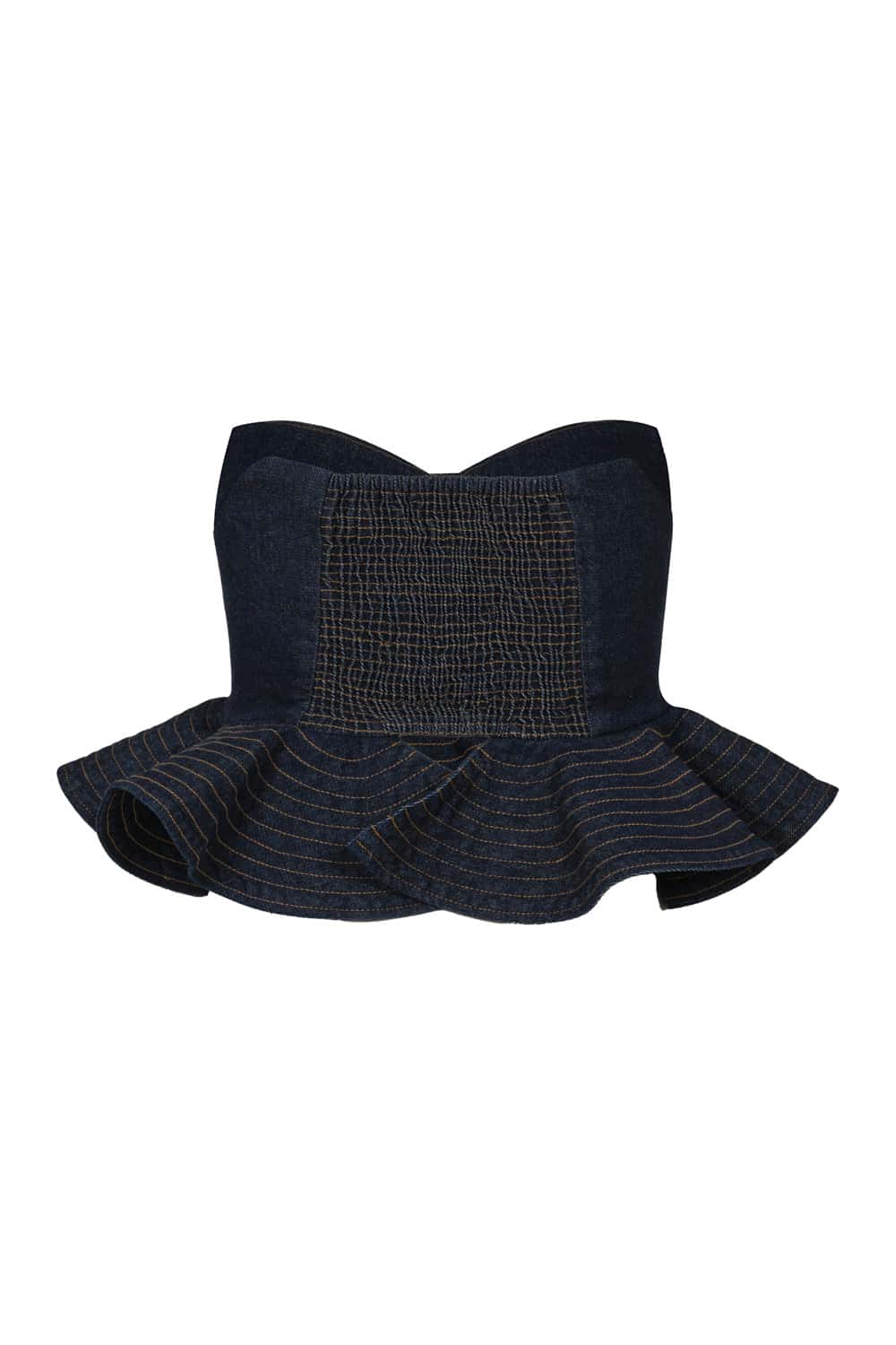 Crop top new del mar azul indigo - miniatura 4