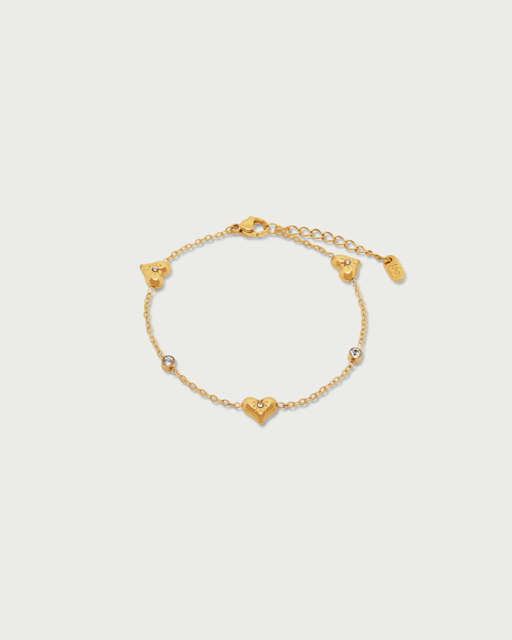 Pulsera Corazón Destello