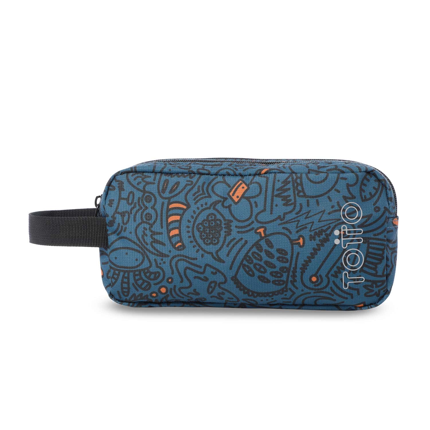 Cartuchera Multiuso Sheyma Print Grande Azul