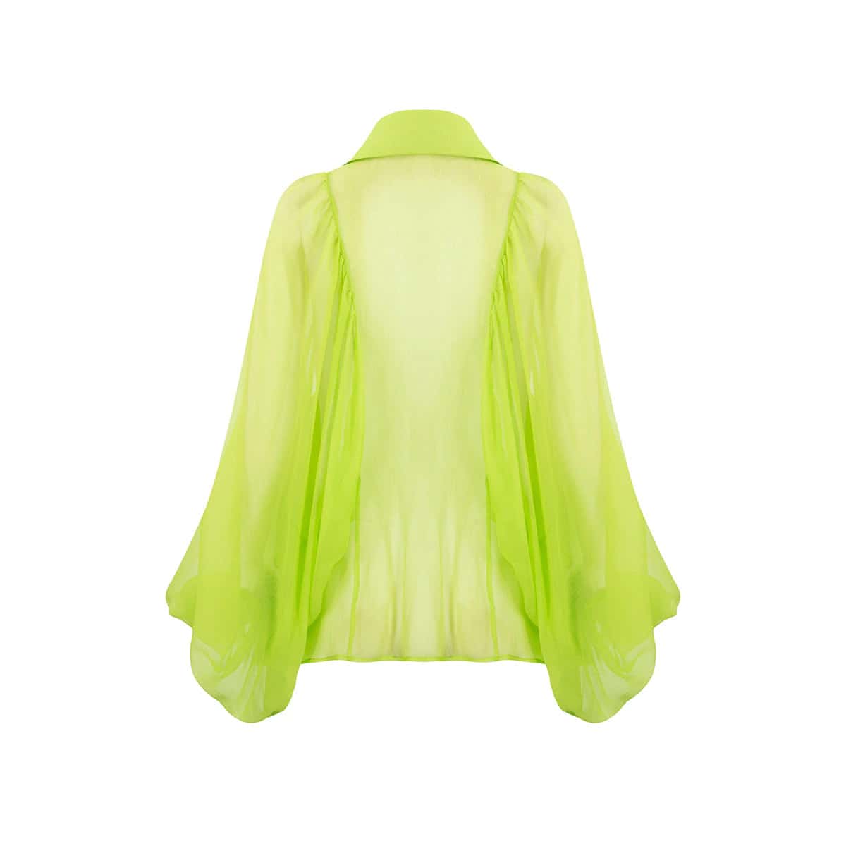 CAMISA MANGAS ANCHAS CHIFON - miniatura 3