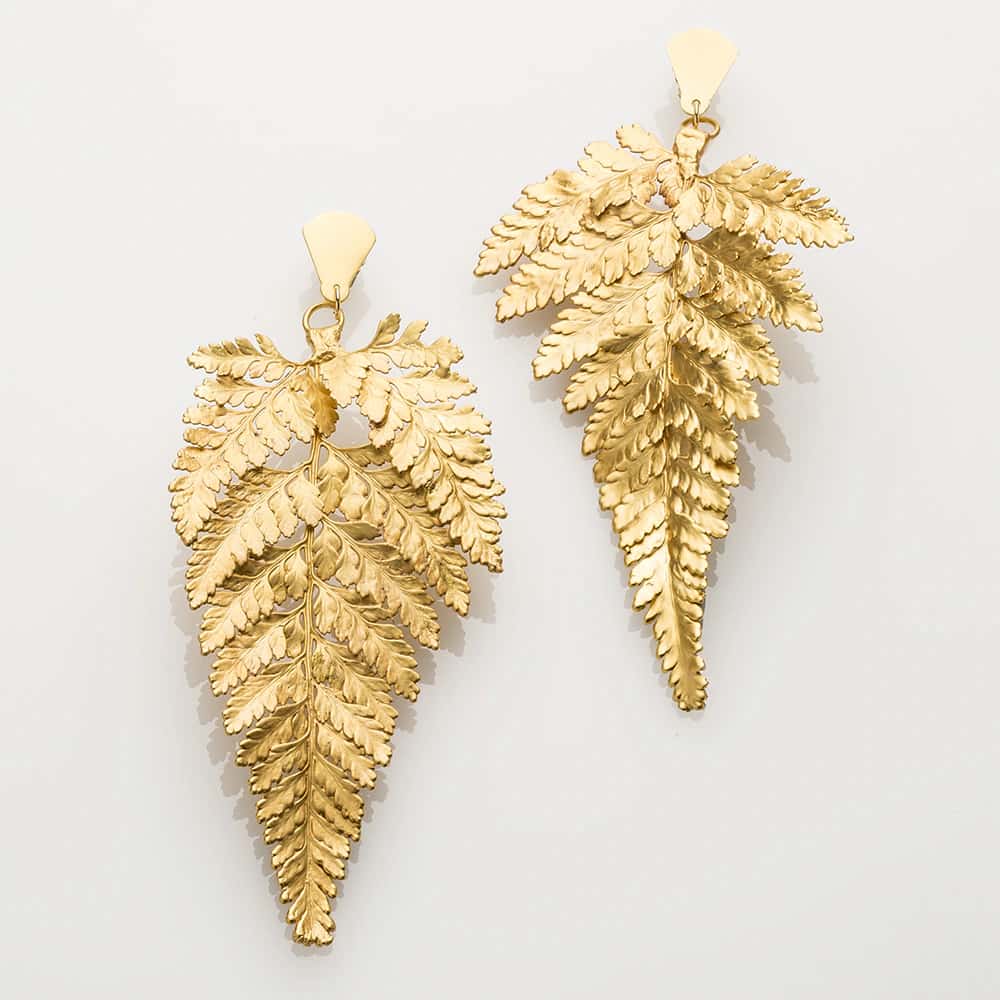 Lace Fern Earrings