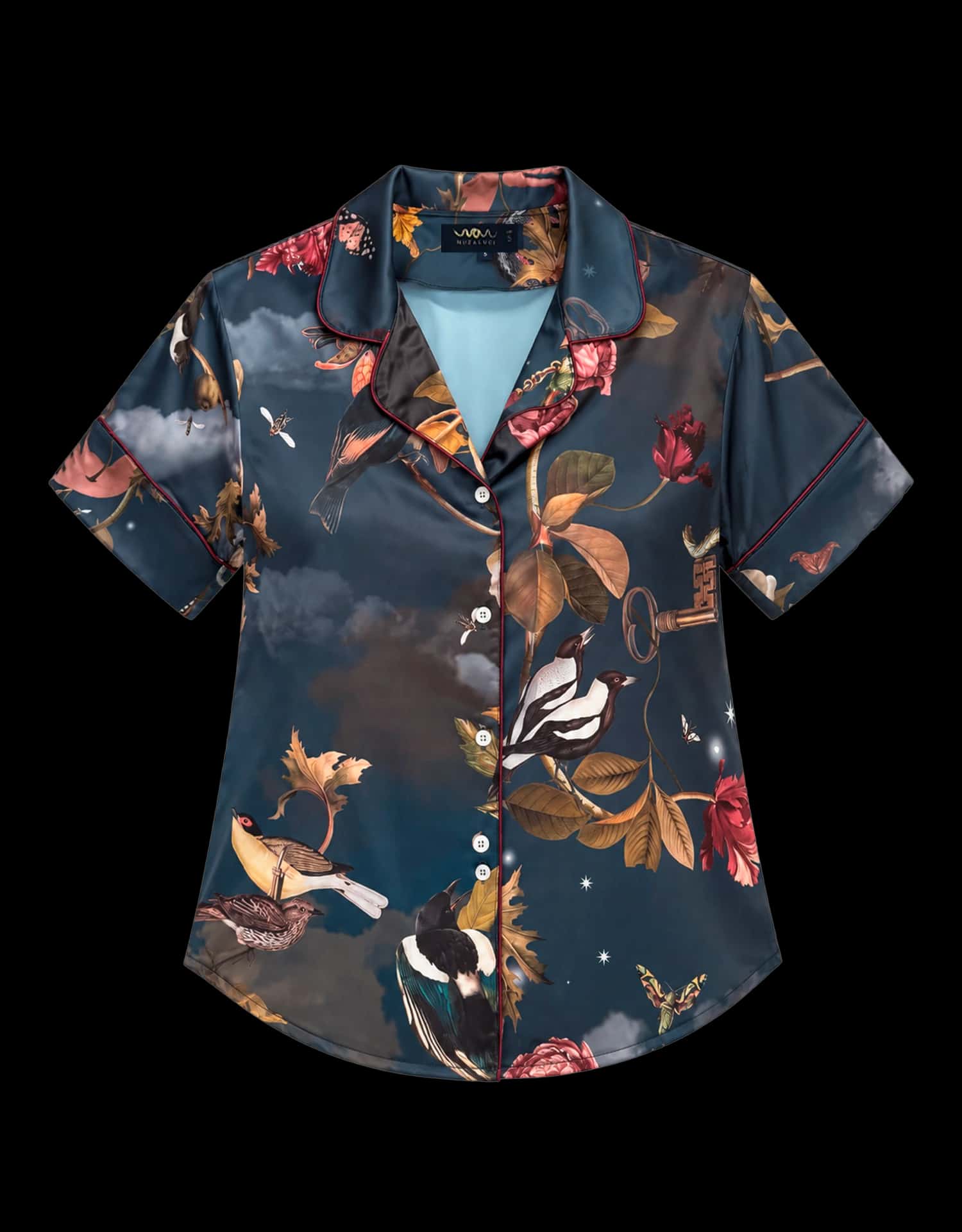Pijama Corta - Eden Blue