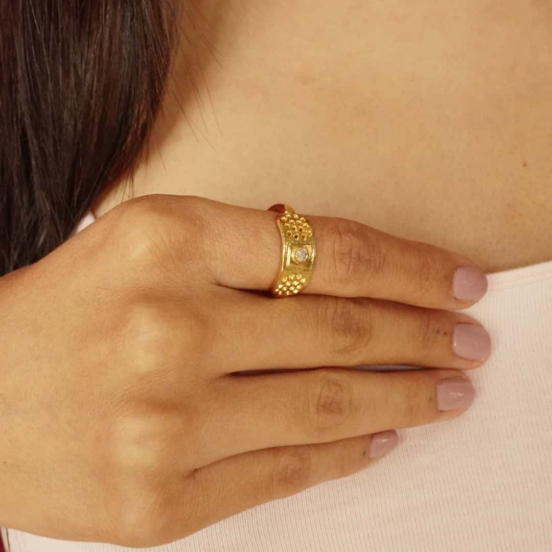 Anillo I'm Okay Oro - miniatura 3
