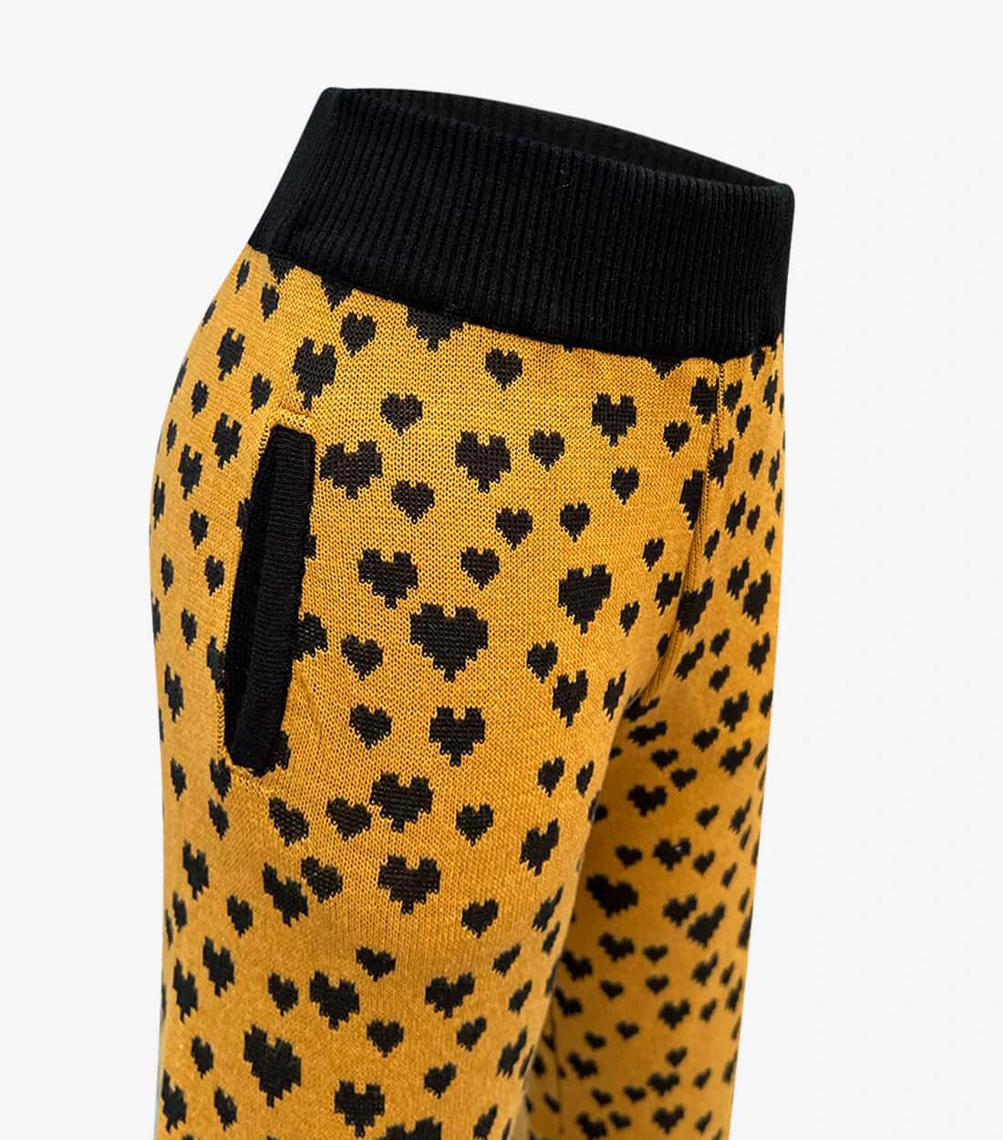 Pantalon CuoreBeat Mostaza Recto.