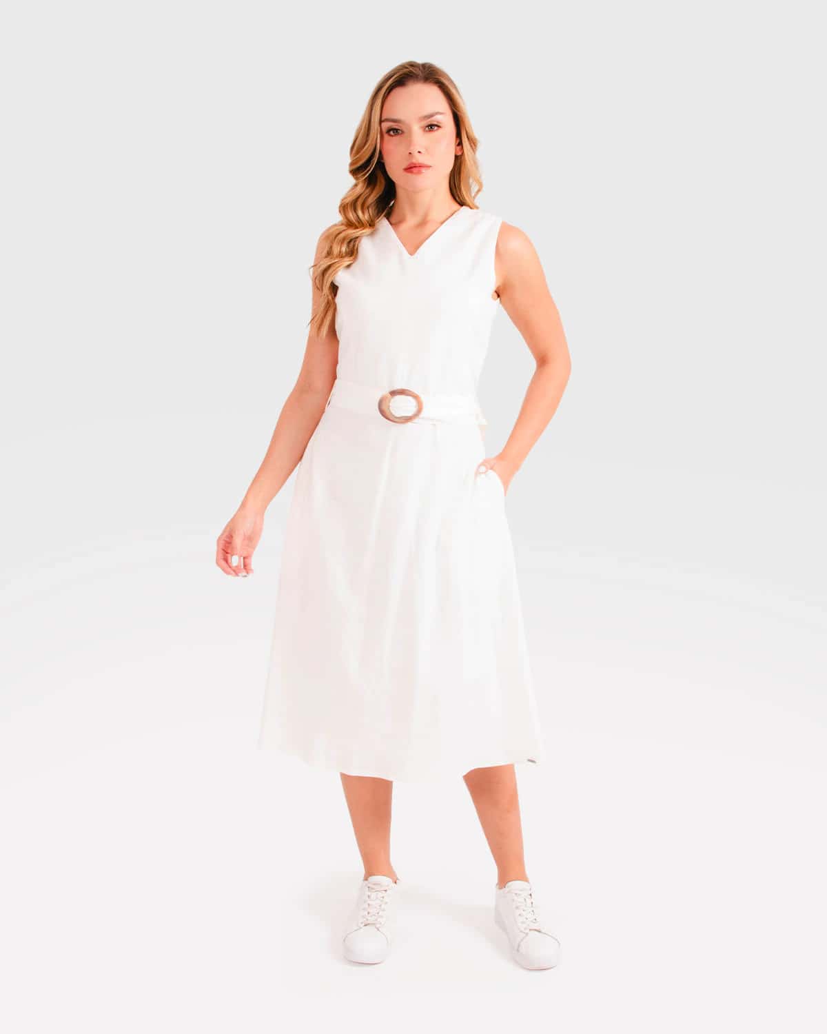 Vestido ivory para mujer