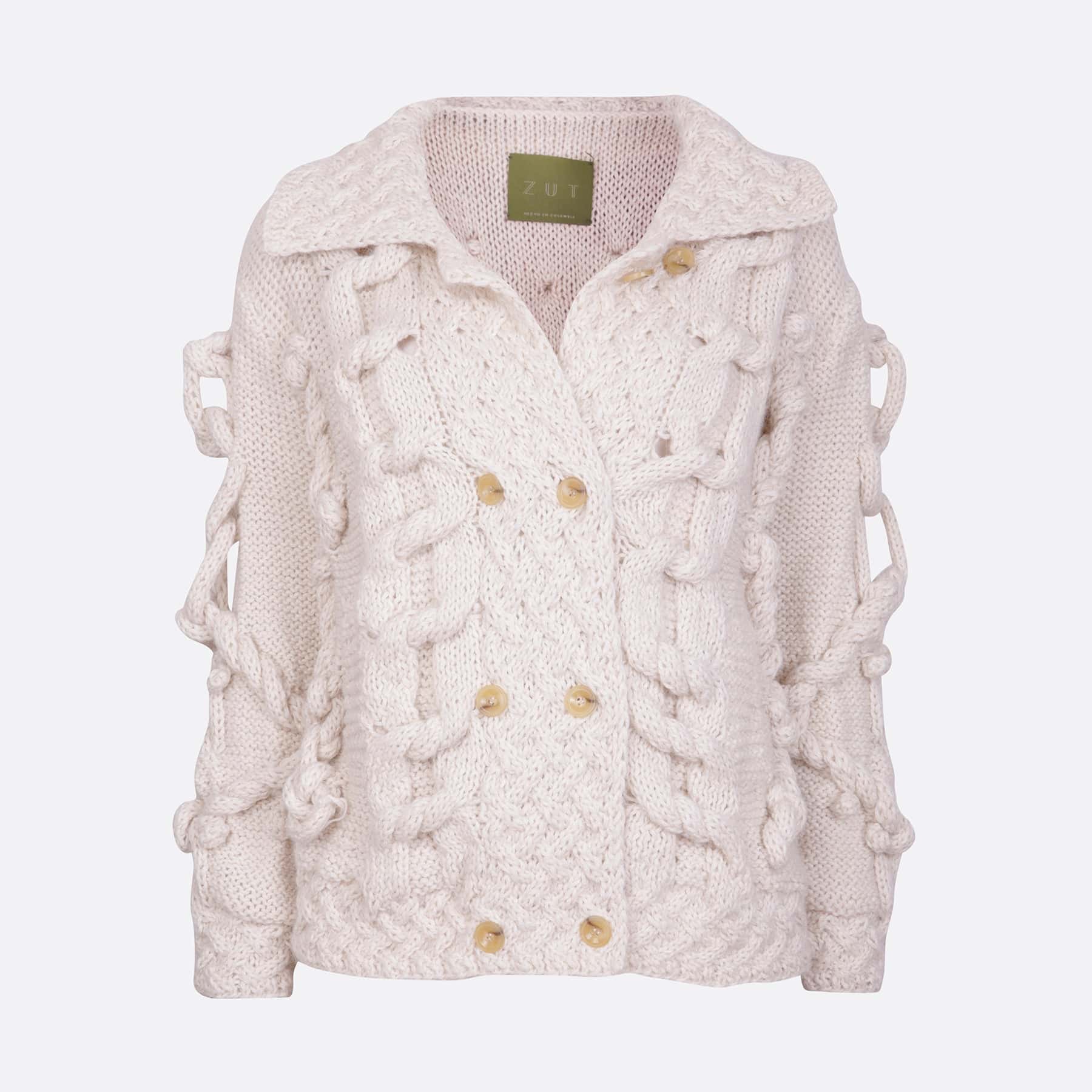 GREGORIA KNITTED SWEATER WITH COLLAR