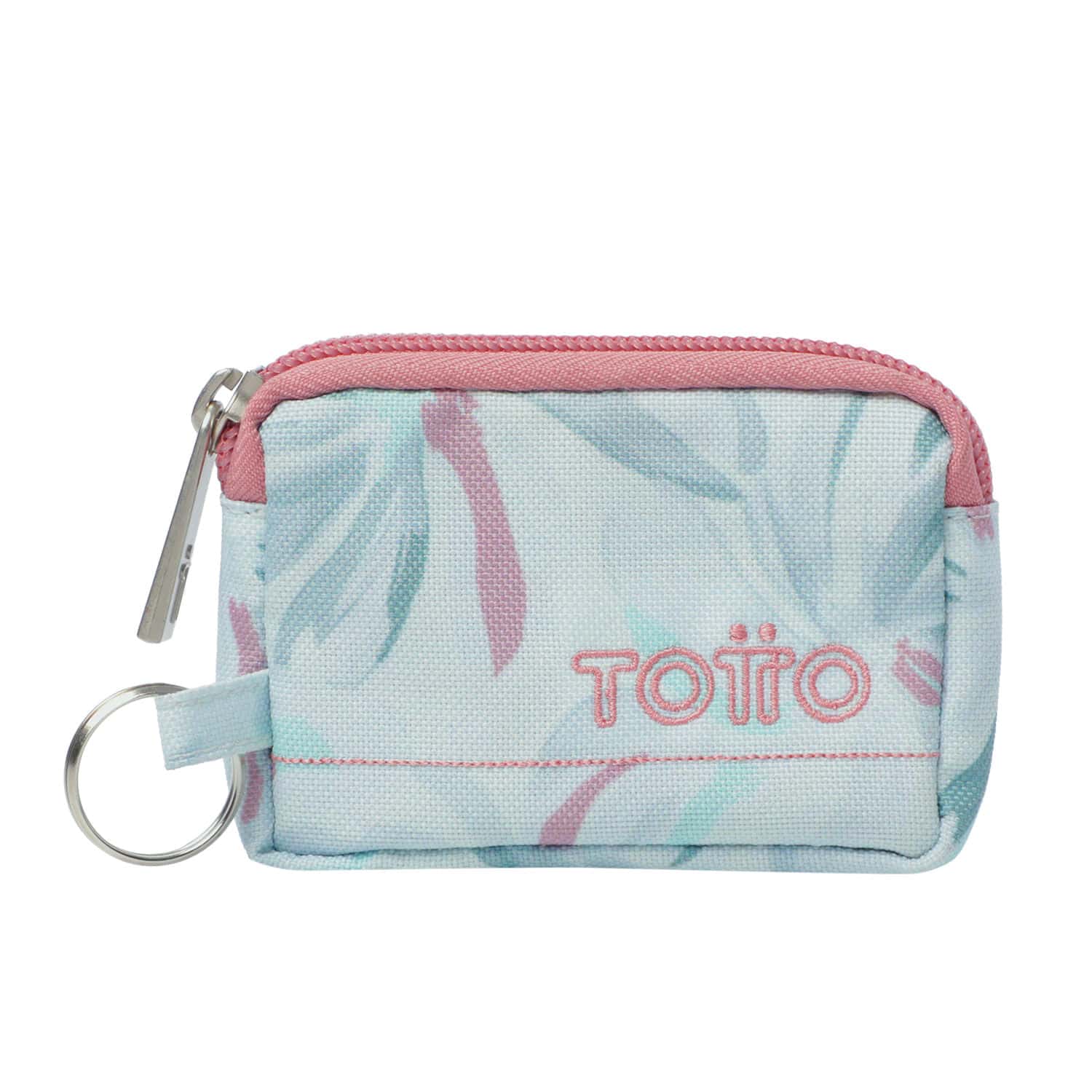 Llavero de Moda Con Monedero Cadena 3 color Blanco