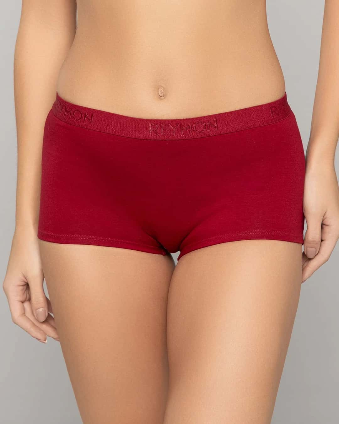 Boxer Femenino Tiro Alto en Algodón con Elástico Reymon Ref. 8011 - miniatura 21