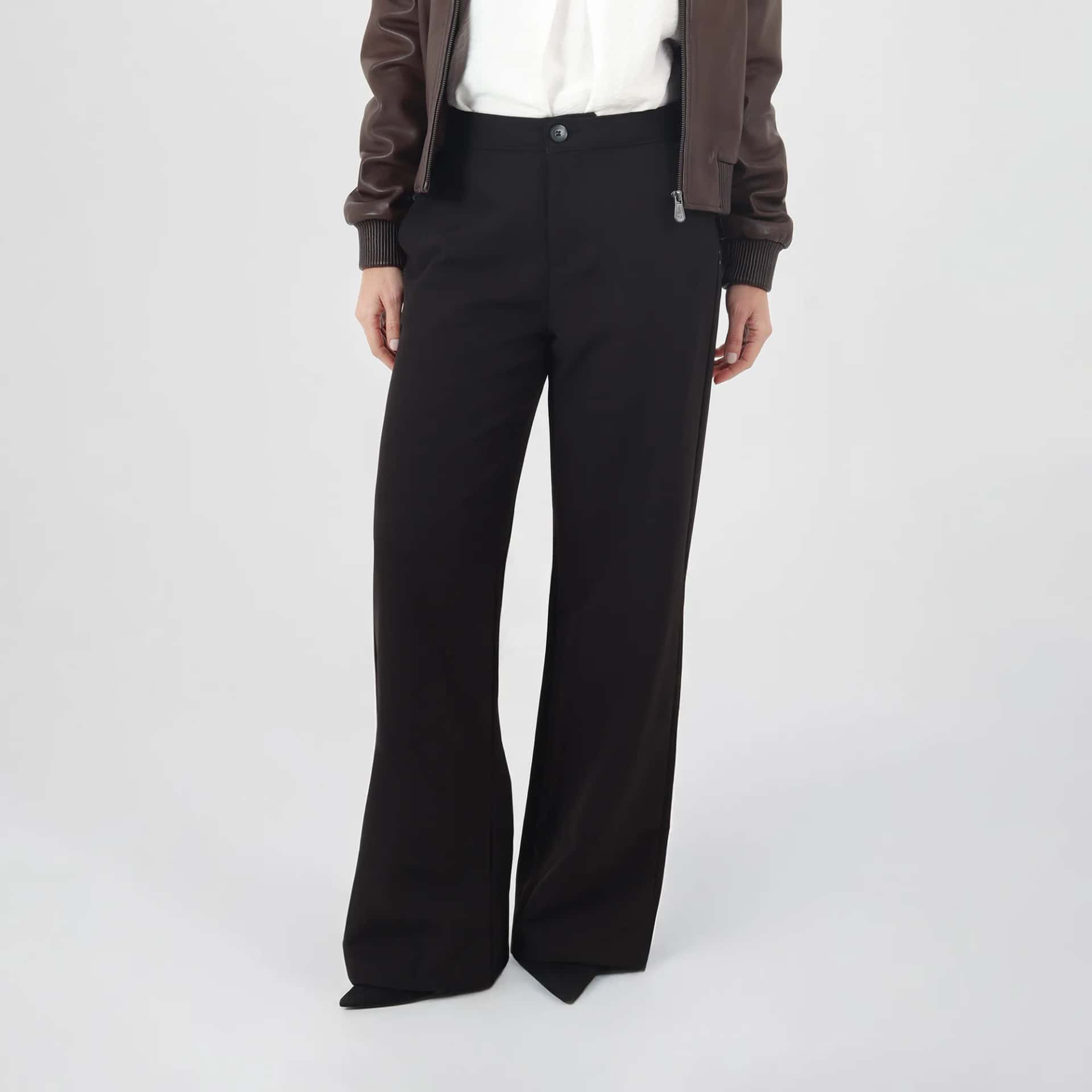 Pantalon Tiro Alto Bota Flare