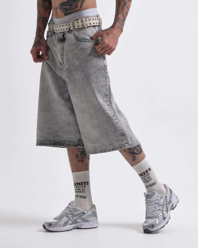 Bermuda Jorts  Black Wash - miniatura 6