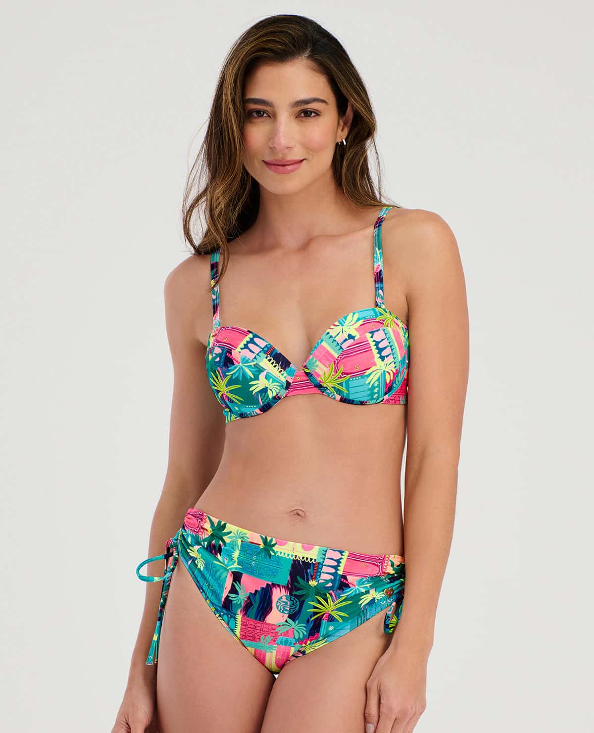 Brasier de Baño | Copas de Realce Desvanecido | Cargaderas Graduables