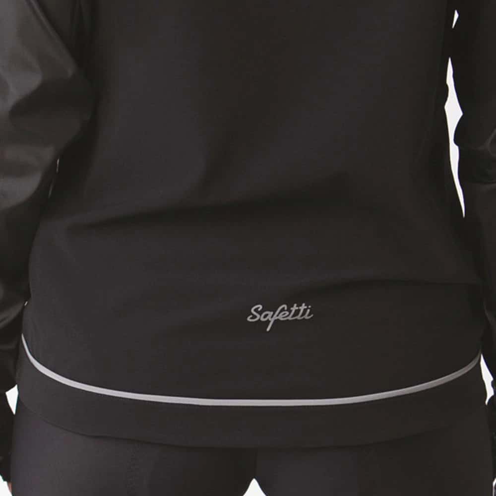 CHAQUETA CICLISMO AQUALITE NERO PARA MUJER - miniatura 3