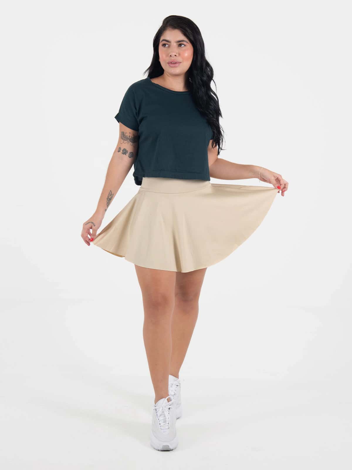 Shelly faldashort set