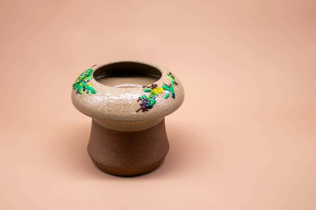 FLORERO VERDE BAJO - miniatura 2