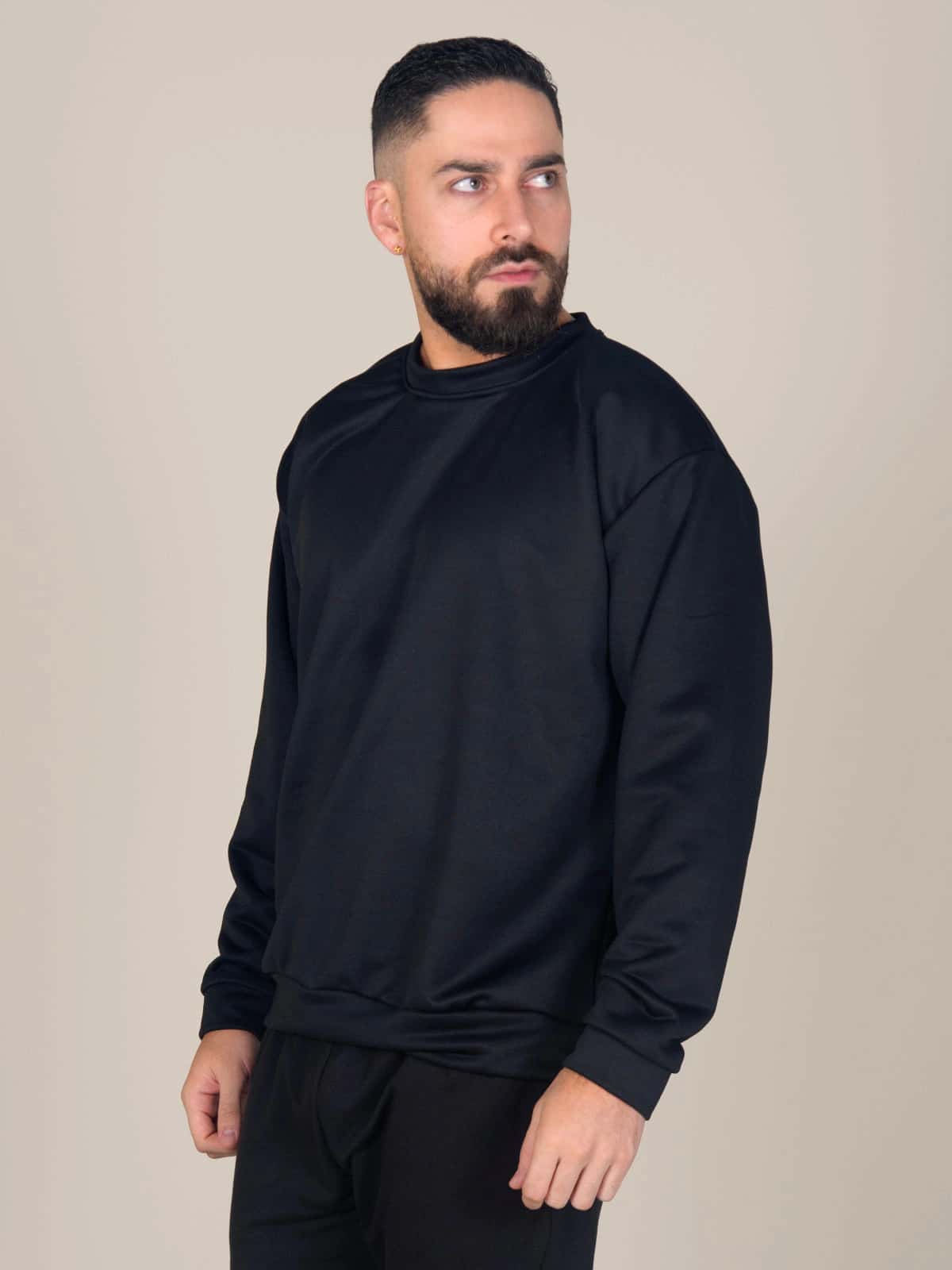 BUZO UNISEX SORONA NEGRO