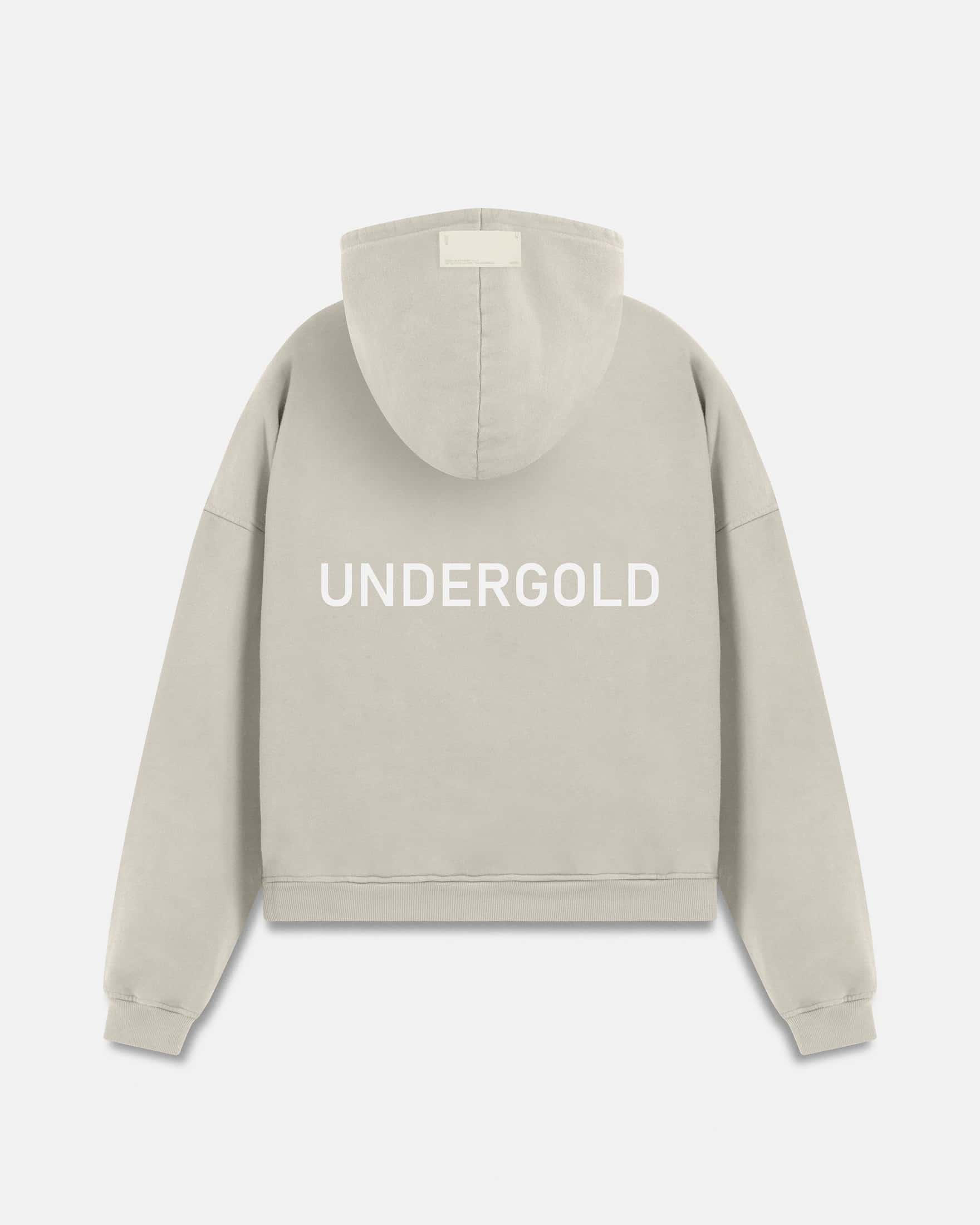 Line Basic Hoodie Light Gray