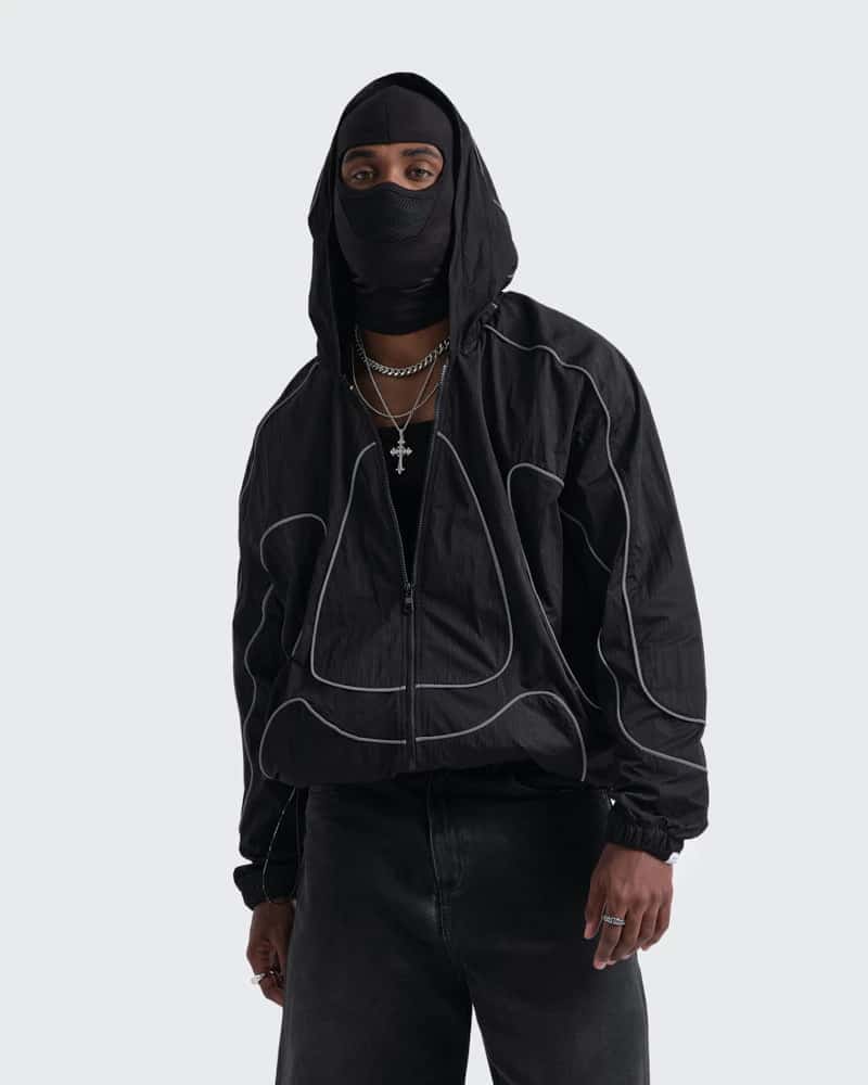 Chaqueta Negra Night Runner