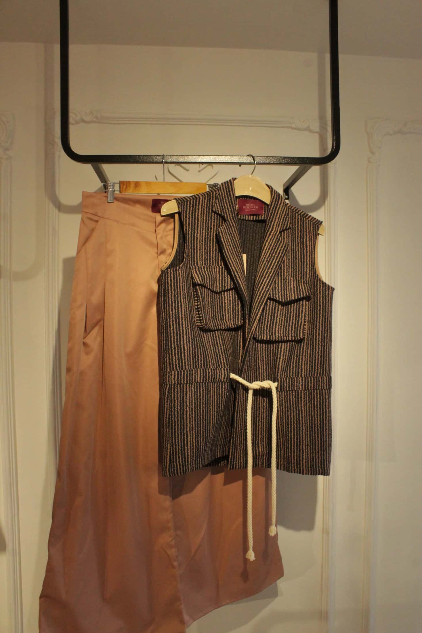 ALBA SILENTE VEST JAQUARD