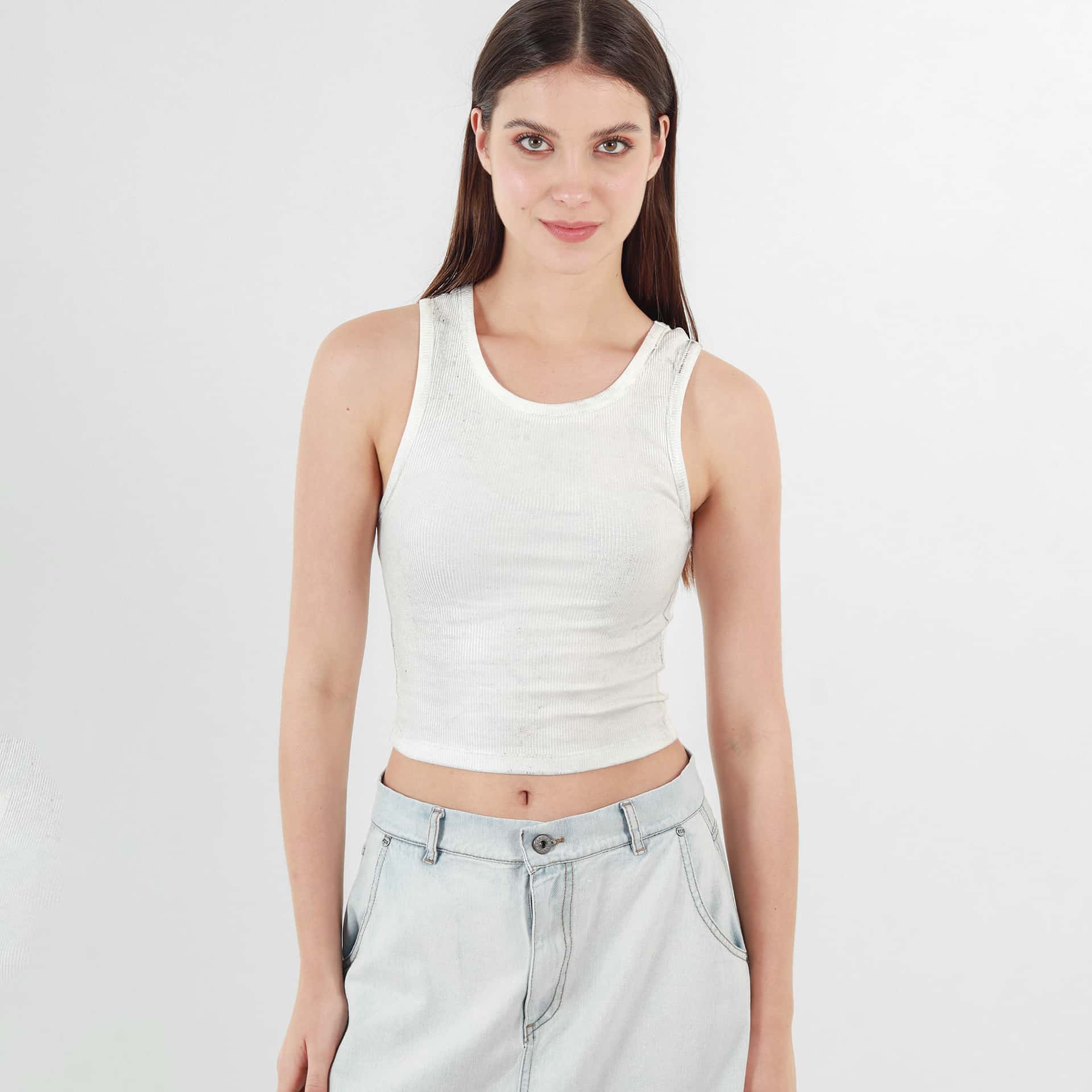 Camiseta Cuello Redondo Manga Sisa