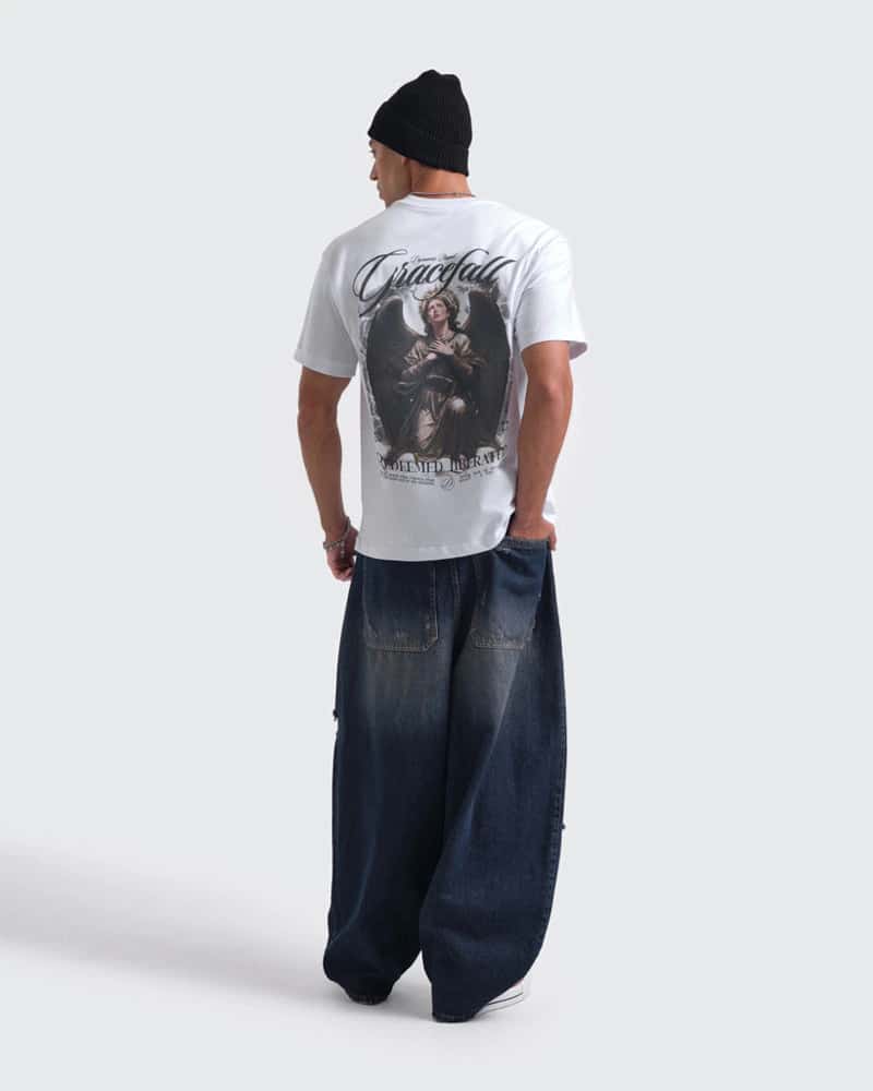 Camiseta Blanca Slim Fit Gracefall - miniatura 5
